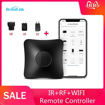 Broadlink RM4 Pro Universele Intelligente Afstandsbediening Smart Home Wifi +IR+ Rf Schakelaar Werk
