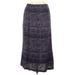 Norton McNaughton Casual Skirt: Purple Fair Isle Bottoms - Women's Size Medium Petite