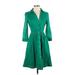 Moulinette Soeurs Casual Dress - Shirtdress: Green Dresses - Women's Size 2