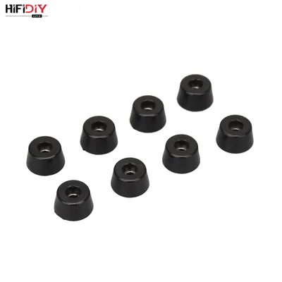 HIFIDIY LIVE 4PCS AUDIO Amplifier Rubber foot pad machine foot speaker Stand Feet Foot Pad Spikes