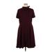rsvp by TALBOTS Casual Dress: Purple Dresses - Women's Size 16