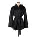 Croft & Barrow Leather Jacket: Black Jackets & Outerwear - Women's Size Large