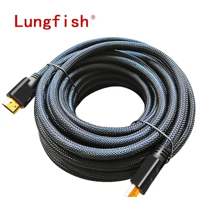 Lungfish Long HDMI-compatible Cable 1080P 3D for Splitter Switch PS4 LED TV Box xbox Projector