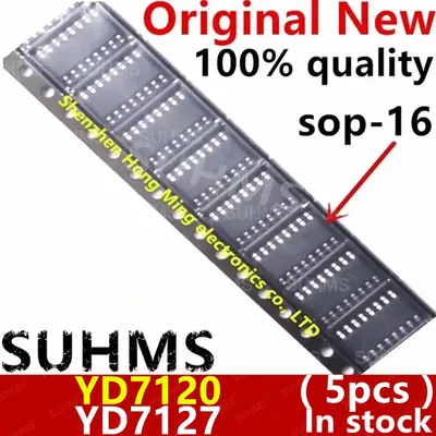 (5piece)100% New YD7120 YD7127 sop-16