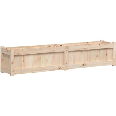 Pflanzkübel 150x31x31 cm Massivholz Kiefer Vidaxl Image