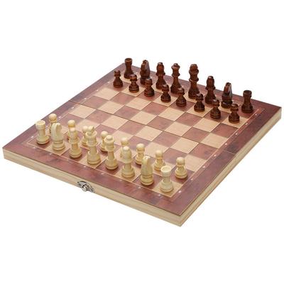 Schachspiel klappbar,Schachbrett,Schach für Reisen und Ausflüge,Schachspiel mit Schachfiguren 29 x