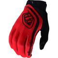 Troy Lee Designs GP Pro Solid Guanti da motocross, nero-rosso, dimensione L