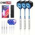 CyeeLife Professional Darts, Set De Fléchettes À Pointe Souple, 18 Grammes De Fléchettes Pour Les Jeux De Fléchettes Intérieurs Et Extérieurs