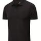 Chemises de golf de base solides pour hommes T-shirt à col décontracté à manches courtes Chemise de tennis athlétique