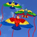 Parrot Kites, Cartoon Kites Faciles À Voler Pour Activité En Plein Air