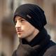 Bonnet pour homme, bonnet en coton fin pour homme, turban d'hiver de couleur unie, choix idéal pour les cadeaux