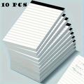 Lot De 10 Blocs-notes, Bloc-notes Simple, Blocs Mémo, Blocs, Blocs-notes D'écriture De 3 X 5 Pouces, 30 Feuilles Chacun, Parfait Pour L'école Et Le Bureau