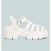 London Rag Zurie Chunky Gladiator Sandals - White