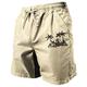 Kokosnussbaum-Shorts für Herren aus Baumwolle und Leinen, Sommer-Shorts, Hawaii-Shorts, Strandshorts, bedruckt, Kordelzug, elastische Taille, atmungsaktiv, weich, 10 % Leinen, Shorts für den Alltag,