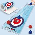 Board Game Curling Ball Sports Indoor Leisure Parent-child Interaction Game Bowling Football Children's Tabletop Game Toys