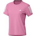 ADIDAS Damen T-Shirt Own the Run, Größe M in Pink