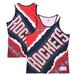 Men's Mitchell & Ness Navy Houston Rockets Jumbotron 2.0 Sublimated Tank Top