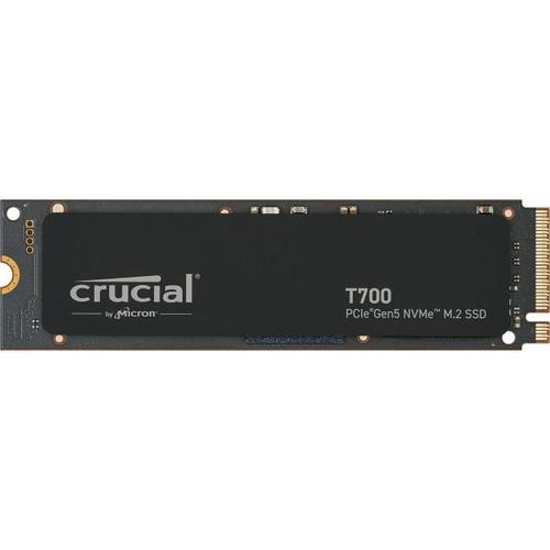 Crucial T700 1TB PCIe Gen5 NVMe M.2 SSD - Crucial
