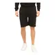 Richmond, Shorts, male, Black, 2Xl, Black Cotton Bermuda Shorts with Drawstring