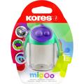 Kores MigOo Double Hole Pencil Sharpener Container Kids Students Unique Funny Design School Office Supplies Pack of 1 in 5 Assorted Colour Combination