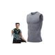 (Ionic Shaping Vest, Men Body Shaper, 2023 New Version Ionic Shaping Vest For Men, Comfortable Breathable Ice-silk Fabric) Ionic Shaping Vest, Men Bod