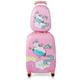 2 PCS Kids Luggage Set Toddlers Carry-on Suitcase & Backpack Set