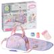 Baby Annabell Changing Bag 707432 - Storage Bag with Straps To Fit 36cm and 43cm Baby Annabell Essentials - Doll Not Included - Suitable for Kids From