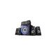 Trust Gaming 22004 GXT 658 Tytan 5.1 Surround Sound Speaker System, PC Speakers with Subwoofer, UK Plug, LED Illuminated, 180 W - Black/Blue
