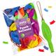 jaunty partyware 25 Large Punch Balloons | Ideal for Party Bag Fillers | 12" Premium Quality | FREE Ebook