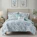 Bonnie Comforter Bed Set Blue, King / Cal King, Blue
