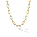 DY Madison Chain Necklace in 18K Yellow Gold with Diamonds