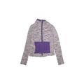 Z by Zella Track Jacket: Purple Graphic Jackets & Outerwear - Kids Girl's Size 5