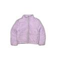 Me Jane Snow Jacket: Purple Solid Sporting & Activewear - Kids Girl's Size 7