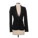 Zara Basic Blazer Jacket: Black Jackets & Outerwear - Women's Size Small