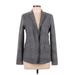 J.Crew Blazer Jacket: Gray Plaid Jackets & Outerwear - Women's Size 8