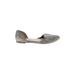 Restricted Shoes Flats: Silver Animal Print Shoes - Women's Size 8