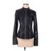 Calvin Klein Faux Leather Jacket: Black Jackets & Outerwear - Women's Size 2
