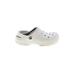 Crocs Mule/Clog: White Shoes - Women's Size 7
