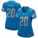Women's Nike Barry Sanders Blue Detroit Lions Game Retired Player Jersey