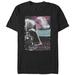 Men's Mad Engine Darth Vader Black Star Wars Empire Crawl Graphic T-Shirt