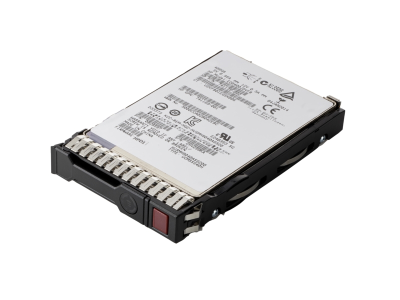 HP Enterprise Read Intensive Solid-State-Disk 240 GB Hot-Swap 2.5" SFF 6.4 cm SATA 6Gb/s mit HPE Smart Carrier Image