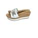 Michael Kors Shoes | Mk Warren Platform Weather Sandals Sz 9 | Color: White | Size: 9