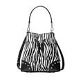 Michael Kors Bags | Michael Kors Mercer Gallery Zebra Black White Calf Hair Tote Bucket Bag Nwt | Color: Black/White | Size: Os