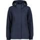 Cmp WOMAN JACKET ZIP HOOD WITH VENTILATION L708 36 Damen black blue, Gr. 48