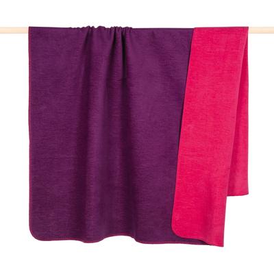 Wohndecke PAD "HOBART", lila (violet), B:150cm L:200cm, Wohndecken, Made in Europe Image