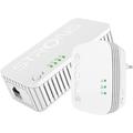 STRONG Reichweitenverstärker "Powerline MINI WiFi 1000 Mbit/s Set (2 Einheiten)" Router weiß Router