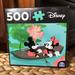 Disney Games | Disney Mickey & Minnie Mouse Nature Painting Puzzle 500pc. | Color: Blue/Green | Size: Os