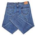 Levi's Jeans | Classic Levi's 505, 13 Inch Rise, Medium Wash Denim Jeans, Size 42 X 32 | Color: Blue/White | Size: 42