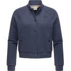 Bomberjacke RAGWEAR "Simonette", Damen, Gr. 4XL (48), blau (navy), Material: 70% Baumwolle, 30% Polyester, modisch, gerade hüftlang, hoch geschlossener Ausschnitt, Langarm Ärmel ohne Ärmelschlitz Rippstrickbündchen, Jacken, stylische Damen...
