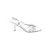 David's Bridal Heels: Silver Shoes - Women's Size 12
